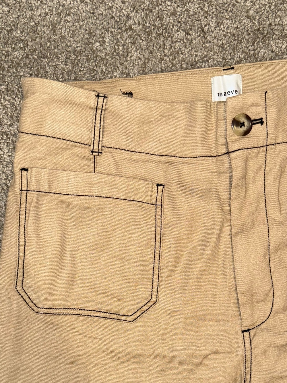 Maeve The Colette Wide Leg Pants - Picture 3 of 8